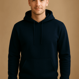 Bluza granatowa z kapturem- 8BASE